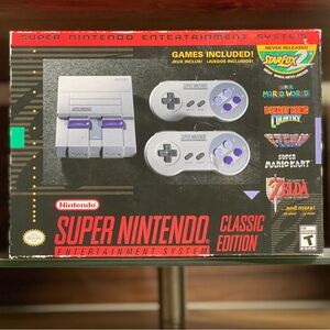 Super Nintendo || Classic Edition || Brand New